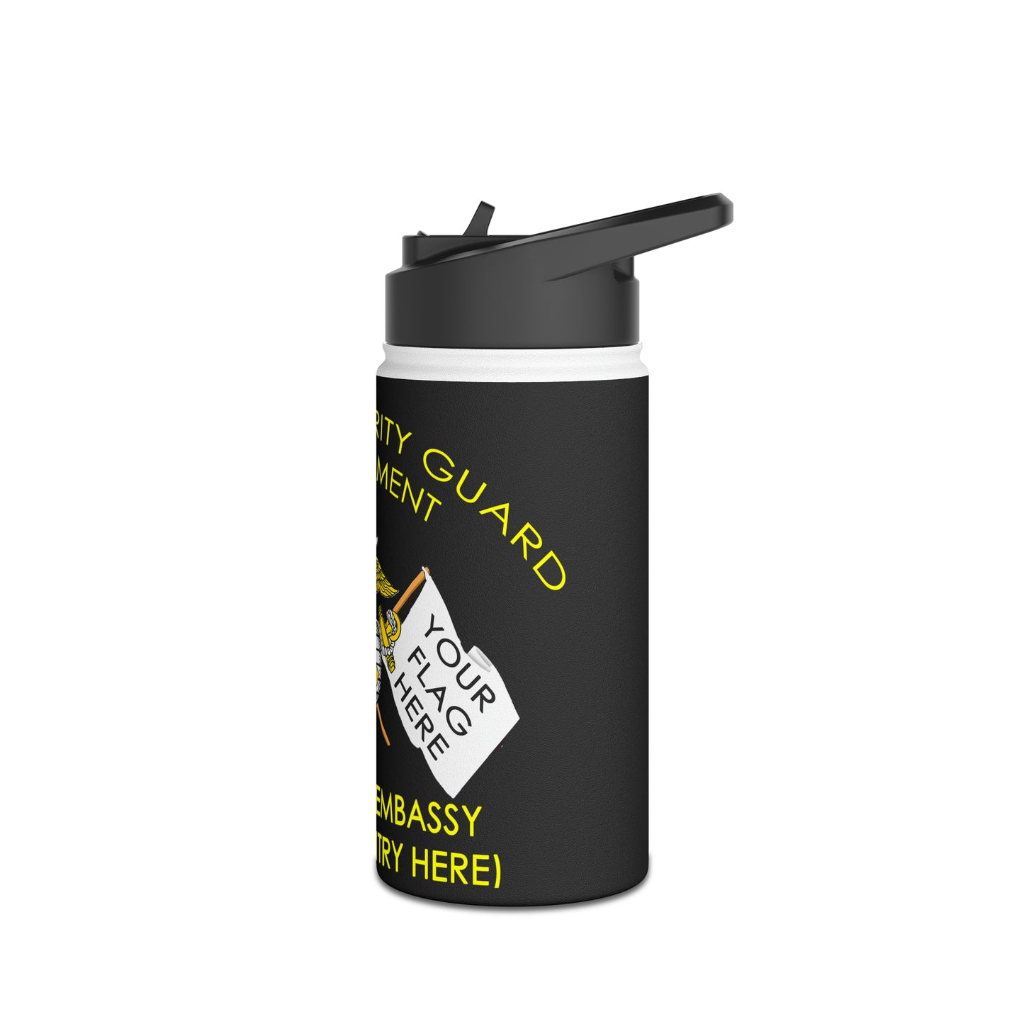 Stainless Steel Water Bottle, Standard Lid