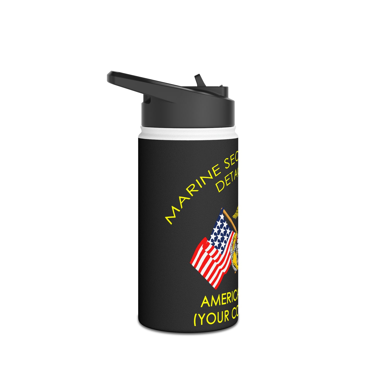 Stainless Steel Water Bottle, Standard Lid