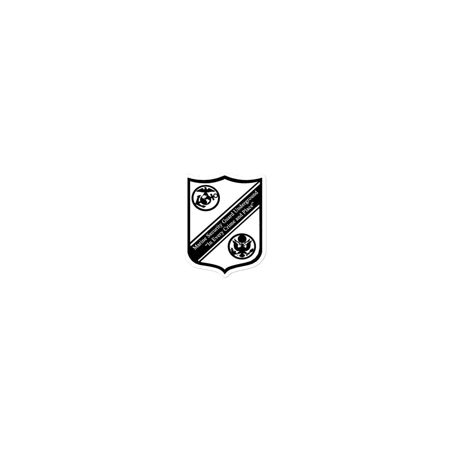 MSGunderground Shield Sticker