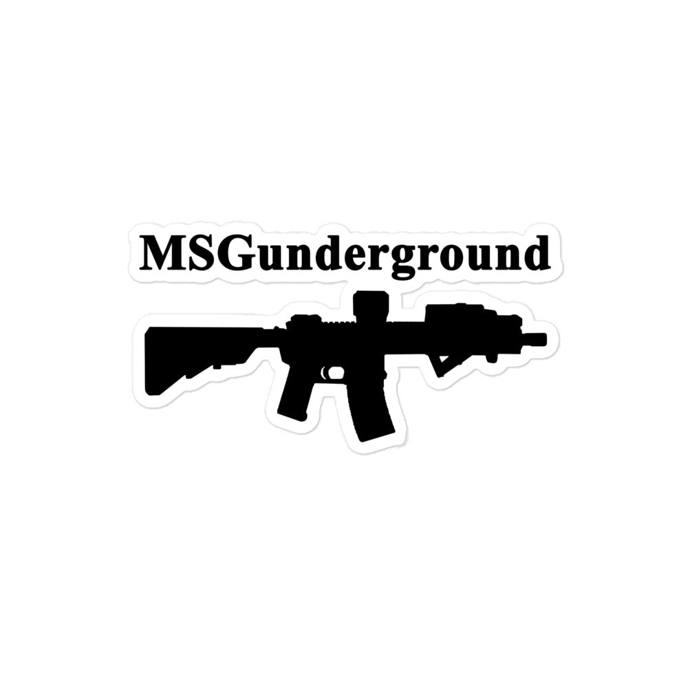 MSGunderground Sticker