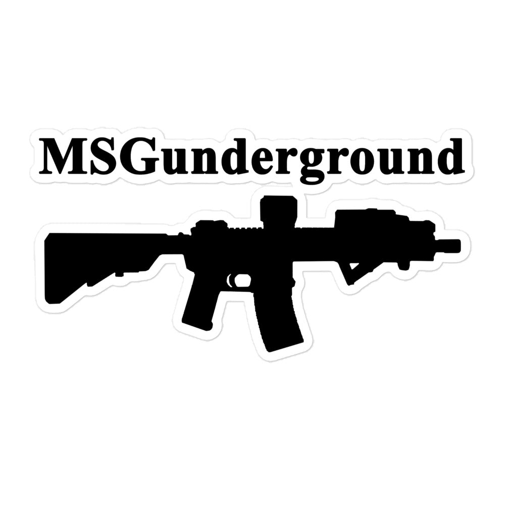 MSGunderground Sticker