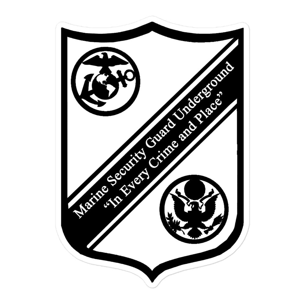 MSGunderground Shield Sticker