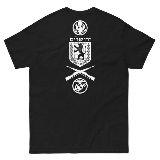 Detachment Jerusalem Black T-Shirt 1