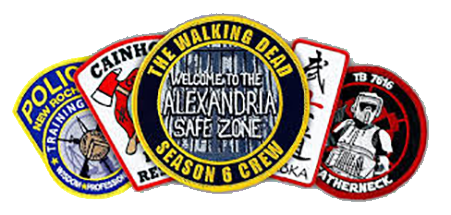 Custom Embroidered Velcro or Iron-On Patch