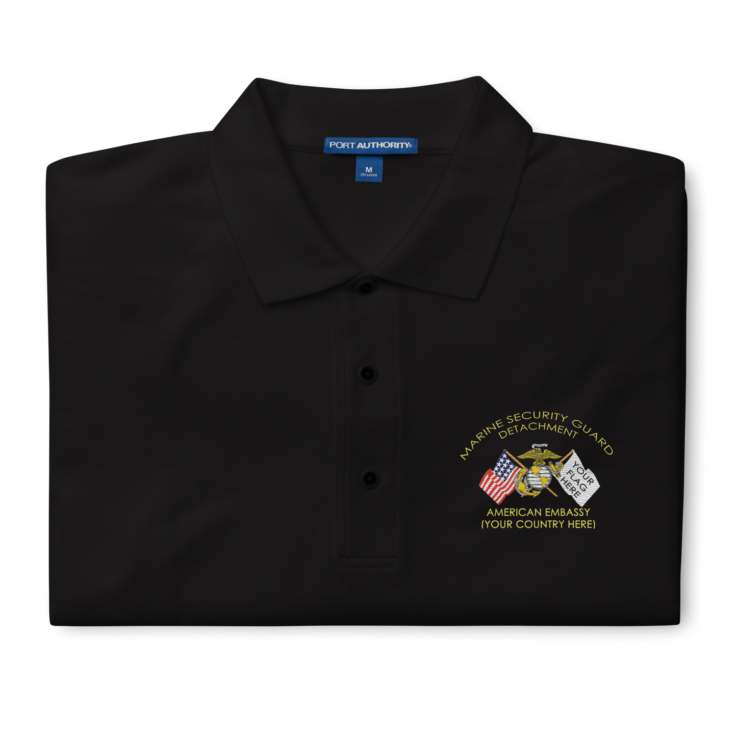 Detachment Polo Shirt (Embroidered Logo)