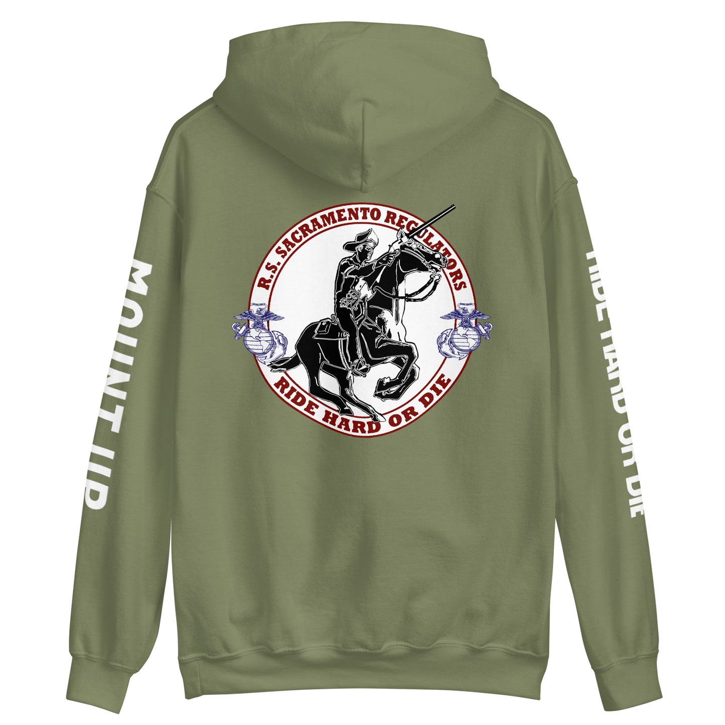 RS Sacramento Hoodie with Sleeve Lettering